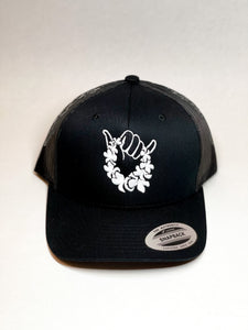 Retro Trucker - Black/White