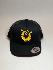 Retro Trucker - Black/Yellow